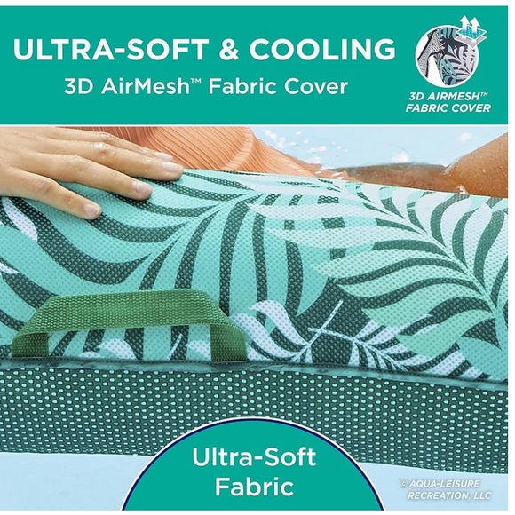 NEW- out of box- Aqua Pool Chair Float Lounge for Adults - Picture 6 of 7